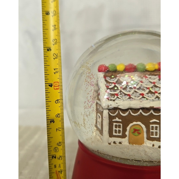 Threshold 2015 Snow Globe Gingerbread House "We Wish You a Merry Christmas" - Picture 7 of 8
